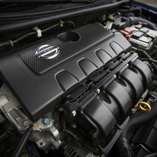 The 1.8-liter engine is new to the Sentra