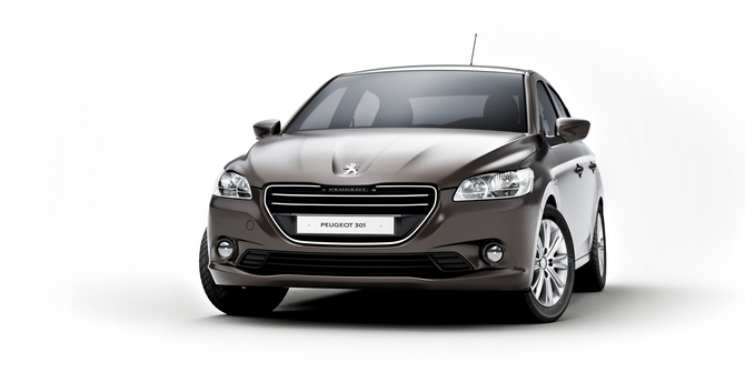 O 301 é modelo da Peugeot e da Dongfeng para os mercados emergentes