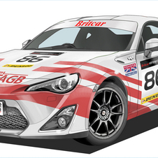 The GT86 also won its class in the Nürburgring 24 Hours earlier this year.