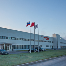 Toyota's Russian factory opened in 2007