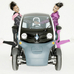 Abarth Punto Scorpione vs Renault Twizy Color