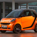 Peugeot 107 Hatchback 1.0 Urban vs smart fortwo coupé Night Orange mhd