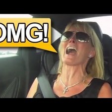 Mom's Reaction to 1250WHP Twin Turbo Gallardo