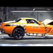 Crash Test New Mercedes SLS AMG 2010