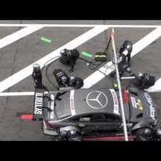 Zandvoort 2012 DTM accident pit lane