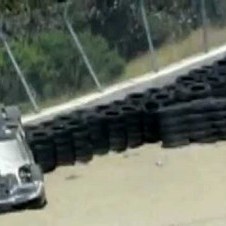 Ferrari F458 Crash at laguna seca rare rollover